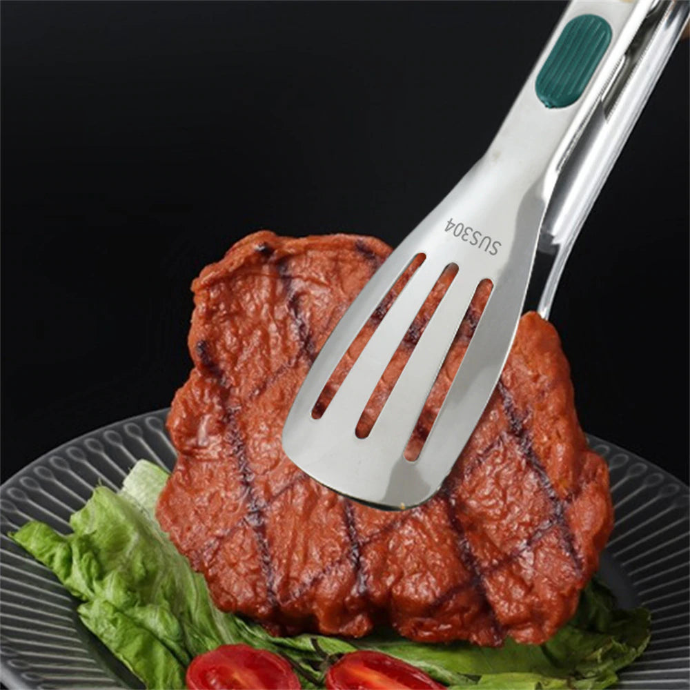 BBQ EN KEUKEN MULTIFUNCTIONELE GRIJPTANGSET 18cm/23cm/28 CM RVS