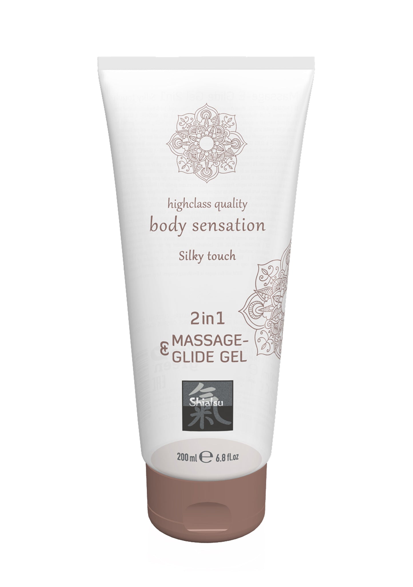 2 in 1 Massage en Glijmiddel Silky Touch 200 ml