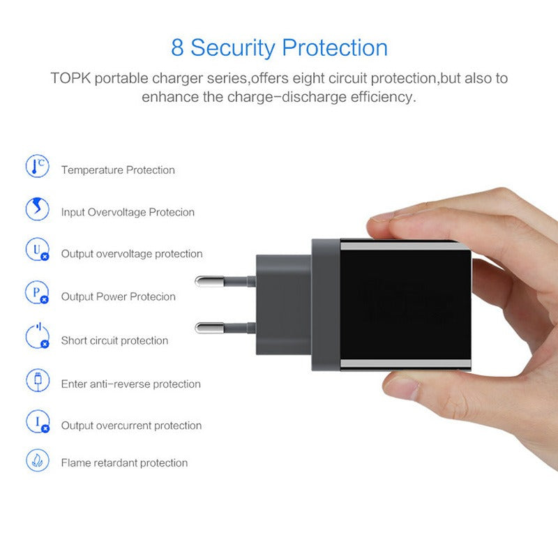 Snel oplader  3.0 QUALCOMM®