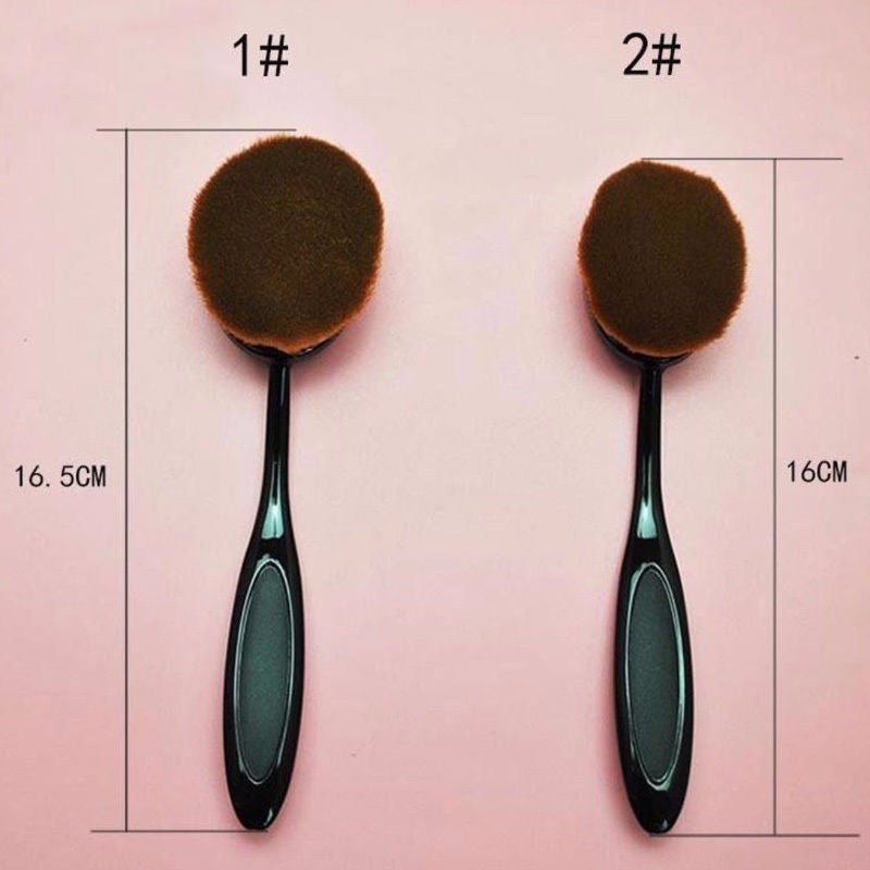 Oval Make-up Brush Set 10 Delig