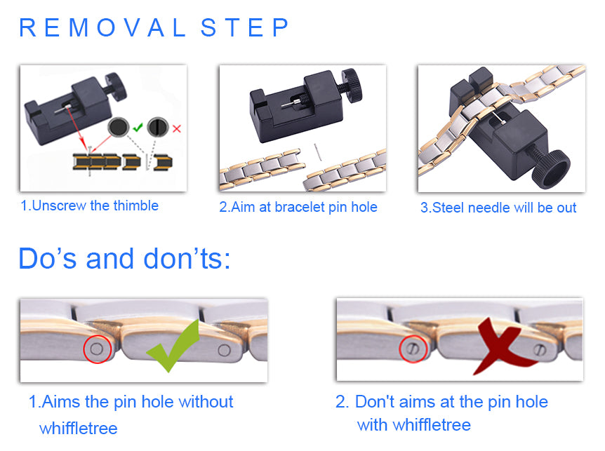 Heren bracelet magneet-Germanium