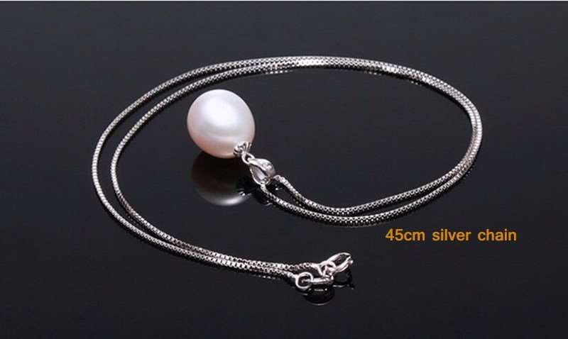 Sieraad set-Parels set -zoetwaterparels -Ketting en oorknopje