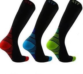 Clayton Therapeutische Compressiesokken Compressiekousen 6 paar - L/XL-H0083