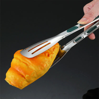 BBQ EN KEUKEN MULTIFUNCTIONELE  GRIJPTANGSET 18cm/23cm/28 CM RVS