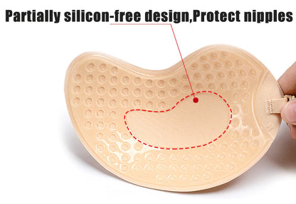 Push up plak BH - zwart en beige