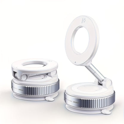 Magnetische Telefoonhouder Opvouwbare - Mobiele Standaard WIT