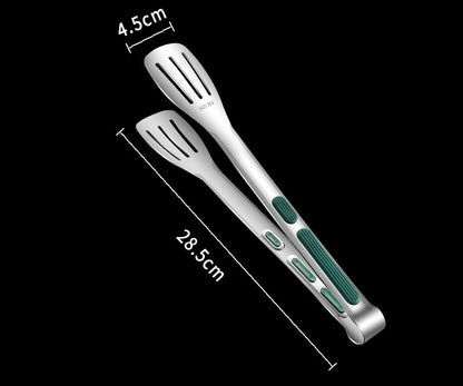 BBQ EN KEUKEN MULTIFUNCTIONELE  GRIJPTANGSET 18cm/23cm/28 CM RVS