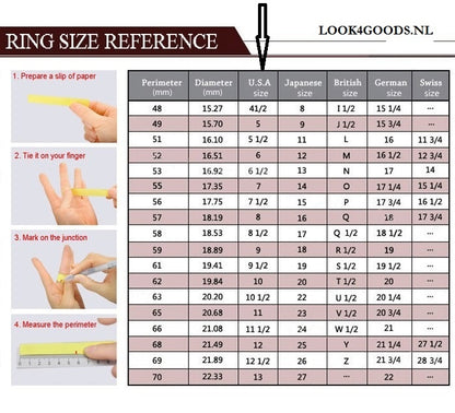 Zirconia Crystal Rings - 925 Sterling Silver