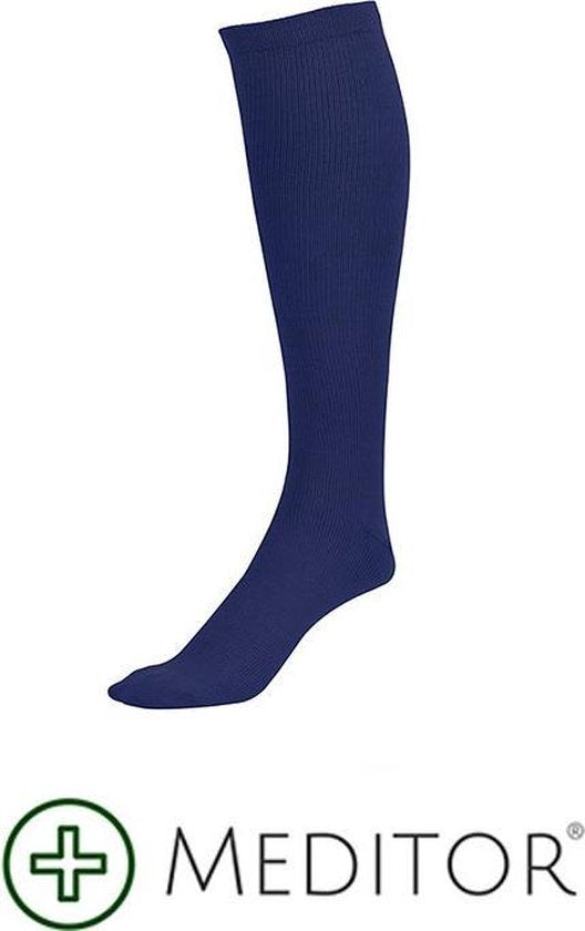 3 Paar compressie-sok BLAUW S-M -H0102