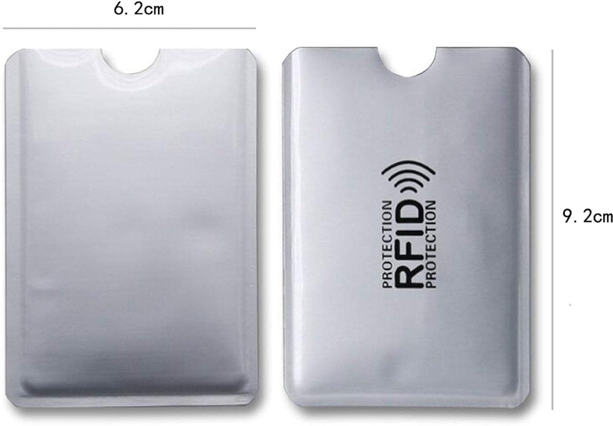 Bescherm Jouw Geld en Gegevens met de Anti-Skim Pasbeschermer RFID -W0008