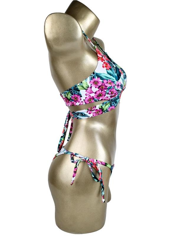 Bikini Flower print- model Dahlia