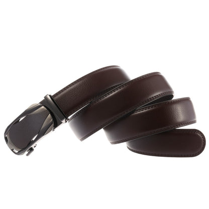 Heren Riem Bruin Leder - 130 cm lang