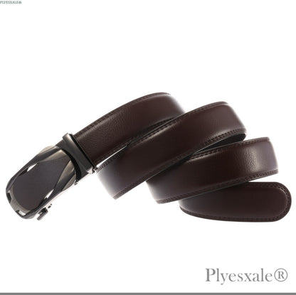 Heren riem -Bruin leder 130cm