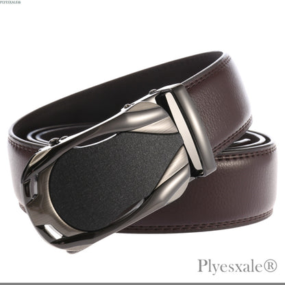 Heren riem -Bruin leder 130cm