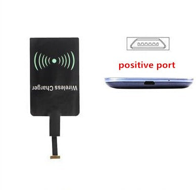 Micro USB-A Draadloos Oplaad Ontvanger – Plug in/uit – Wireless Qi receiver