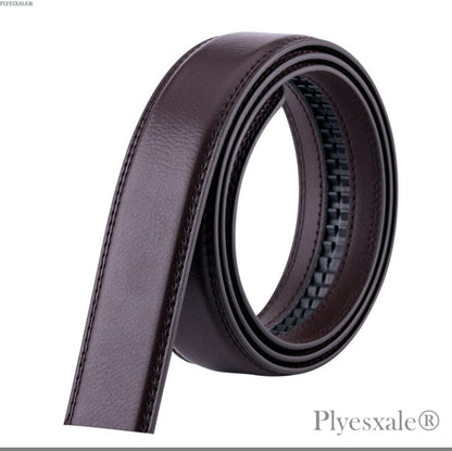 Heren riem -Bruin leder 130cm