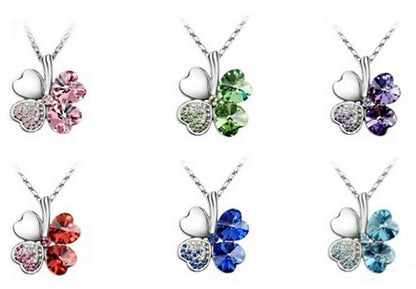 Dames Sieraad ketting met kristal steentje